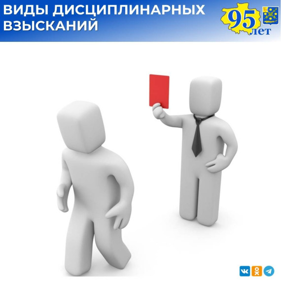 Виды дисциплинарных взысканий. Виды дисциплинарных взысканий.